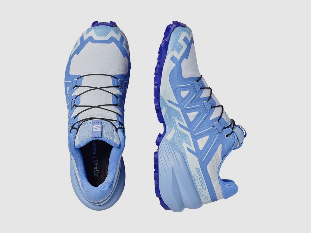 SALOMON – DAMES – SPEEDCROSS 6 W Ancient Water/Brunnera Blue/Persian Jewel, afbeelding 2 van 7