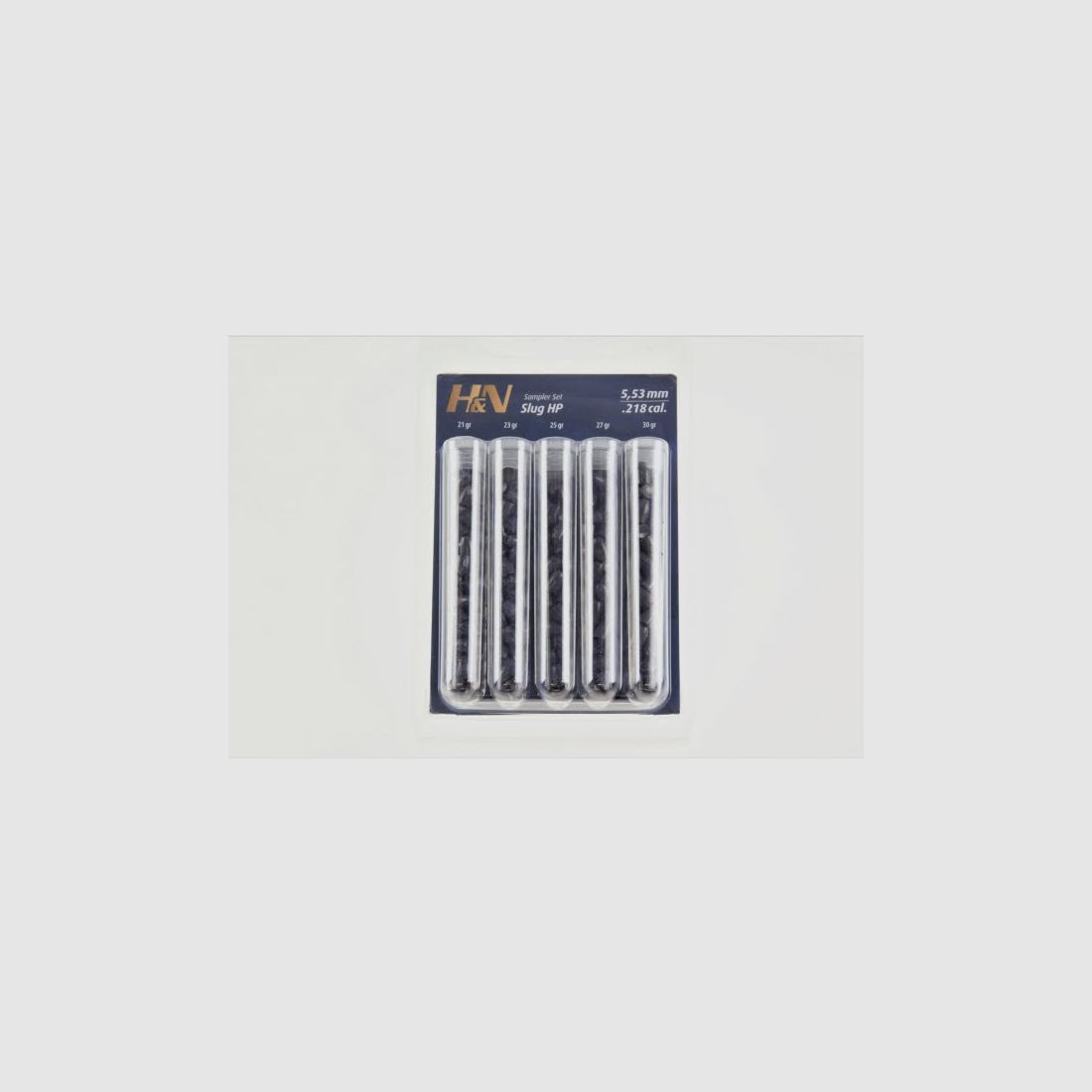 H&N 5 balles slug différentes 5,53 mm, image 1 sur 2