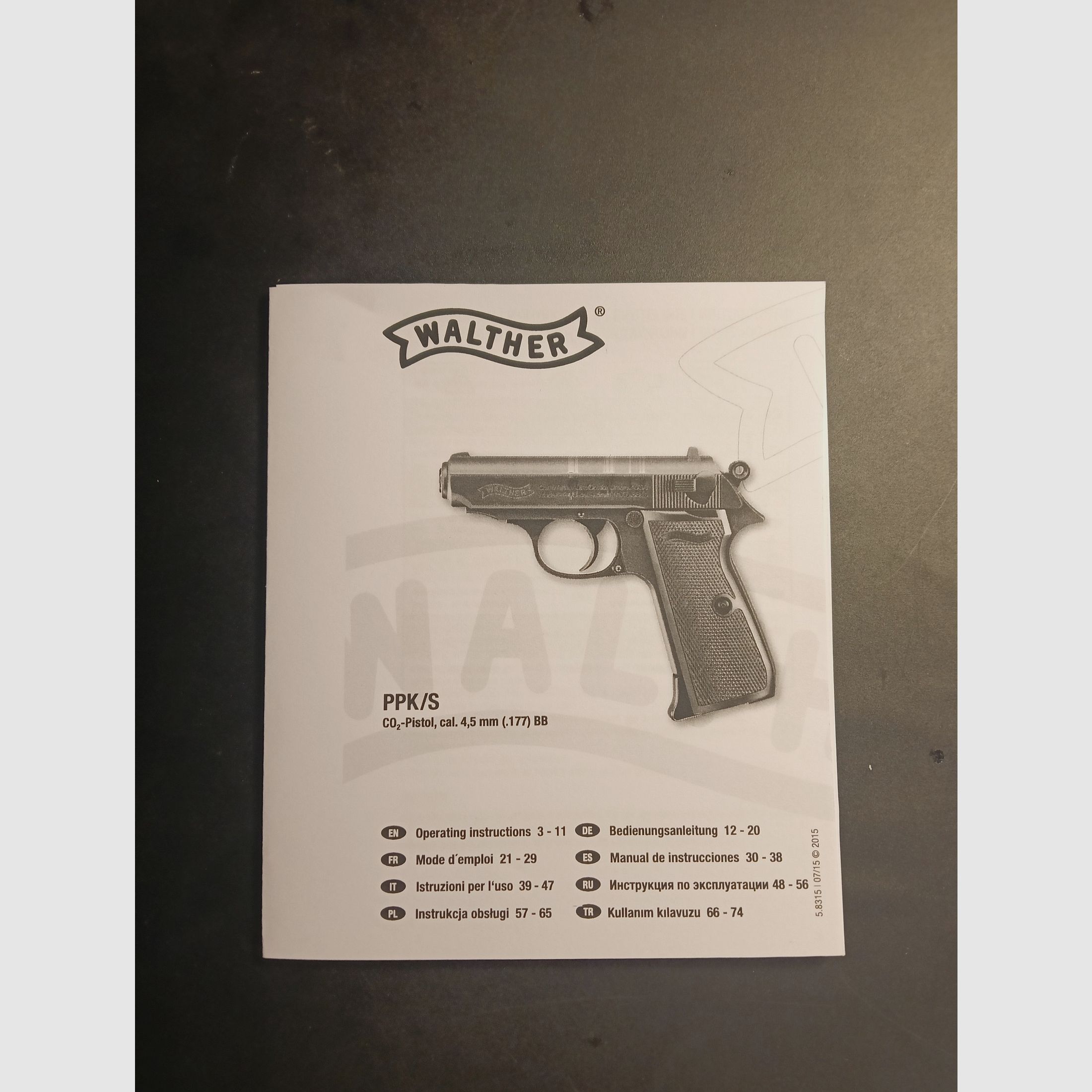 Walther PPK/S CO2, 4.5mm BB Blowback, FREE SHIPPING!, image 13 of 14