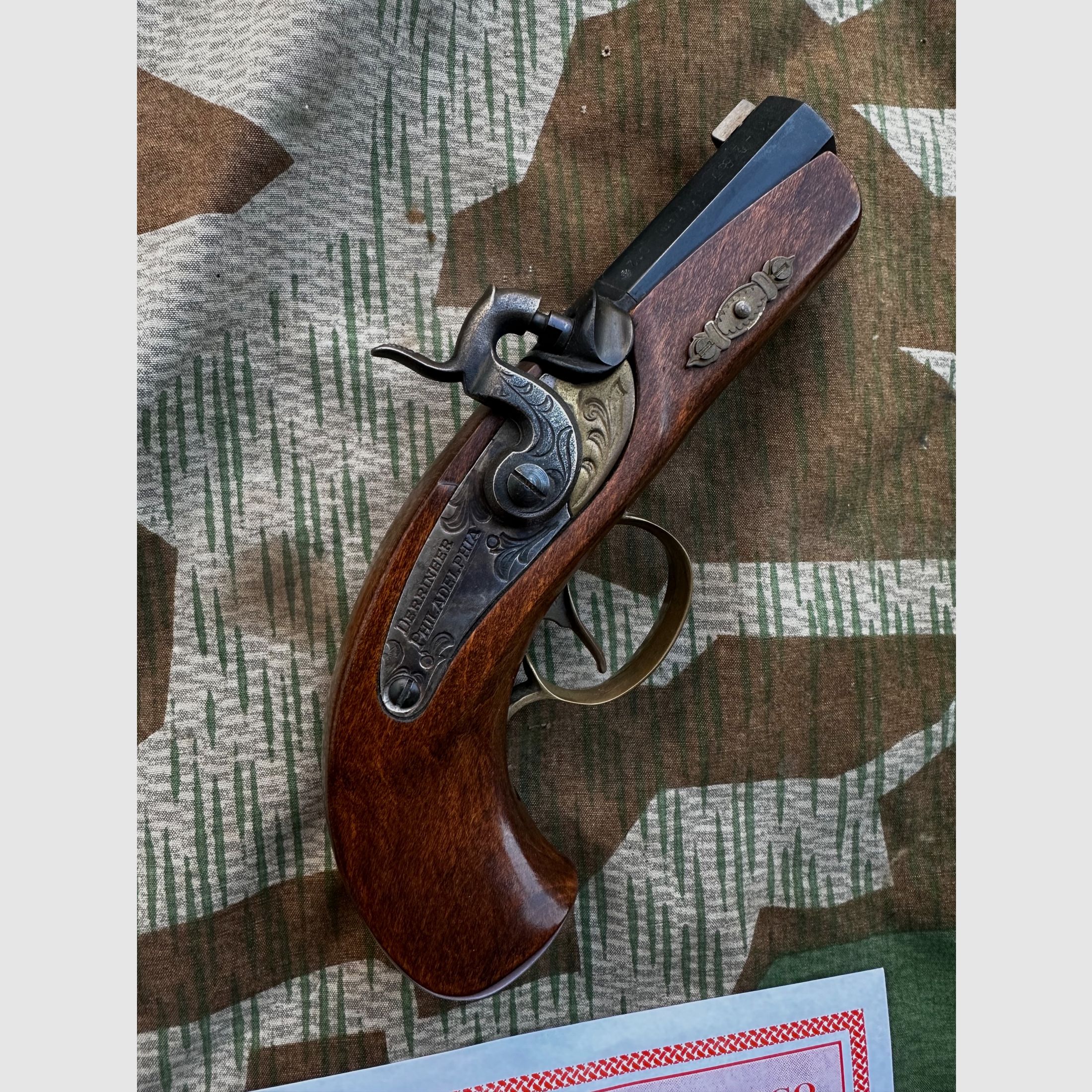 Philadelphia Derringer Dikar 45 cal. Top condition