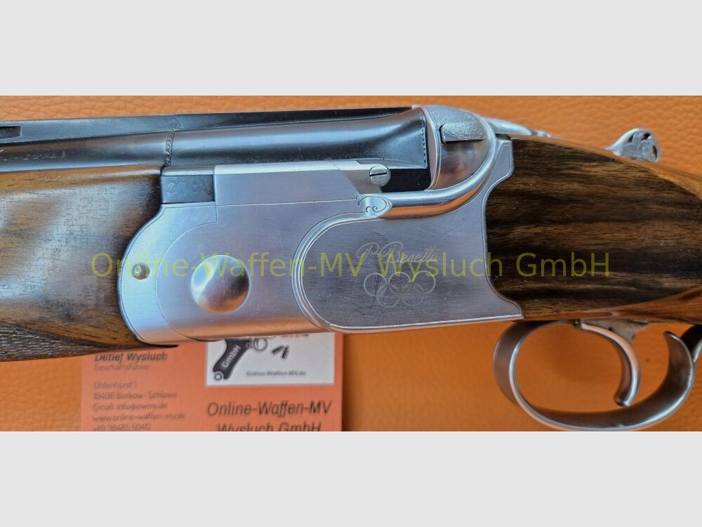 Aufgepasst ! Top Beretta ASE90 Trap Olympic Rings silver