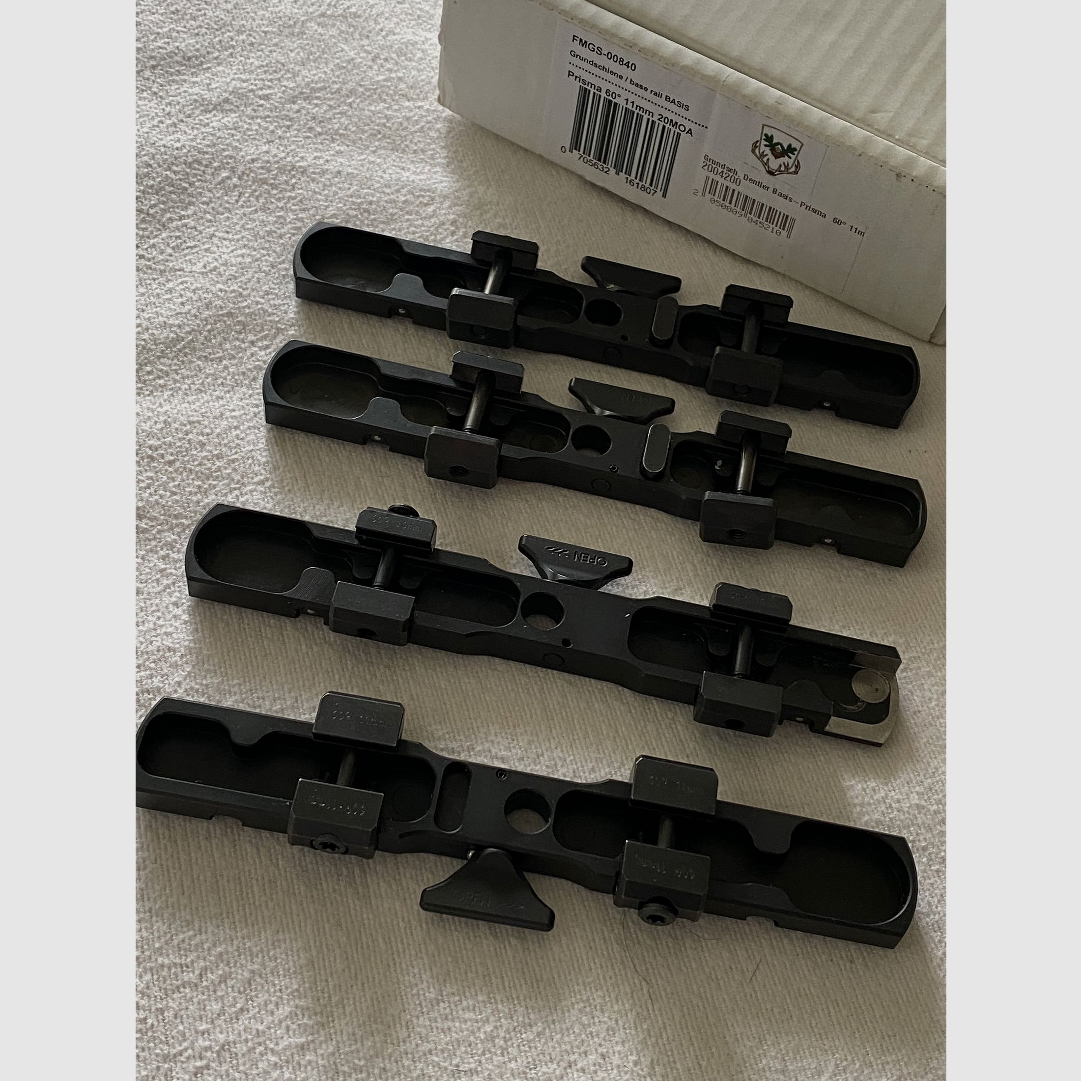 Dentler base mount Picatinny system