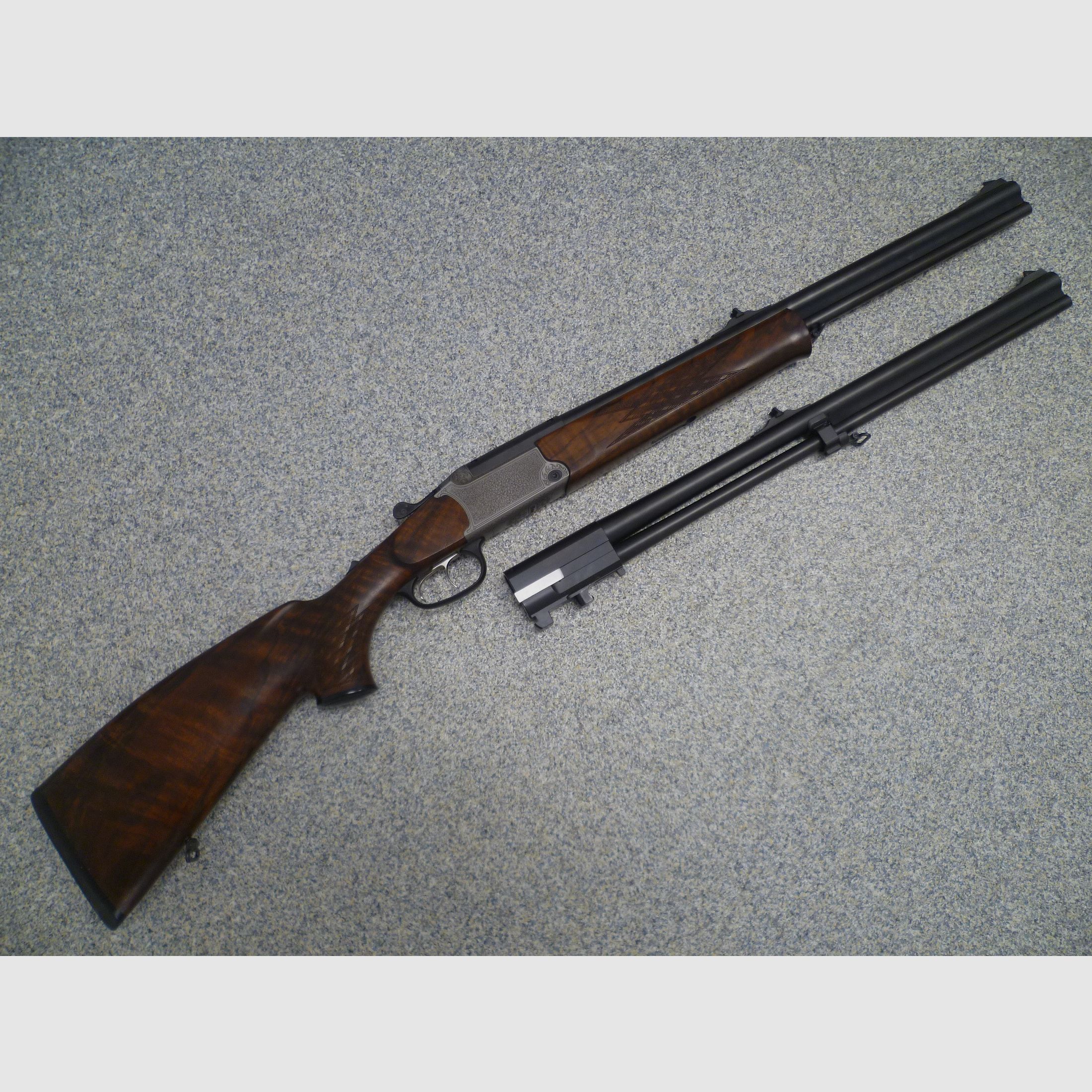 Bockbüchsflinte Blaser BBF 95 12/70 & 5,6x50R Mag. mit ATL 12/76 & .270 Win.