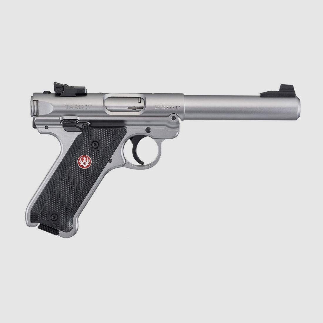 Ruger MARK IV TARGET .22 LR 5.5"/13.98CM SATINATED STAINLESS STEEL