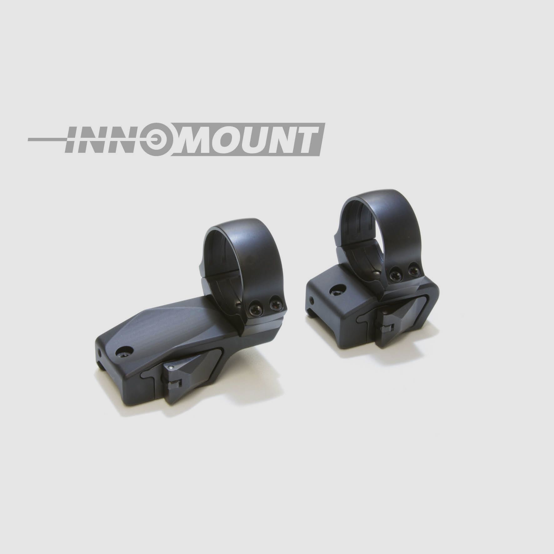 Innomount QD – zweiteilig – gekröpft für Weaver/Picatinny – Ring 26mm BH 6mm = (+3mm)