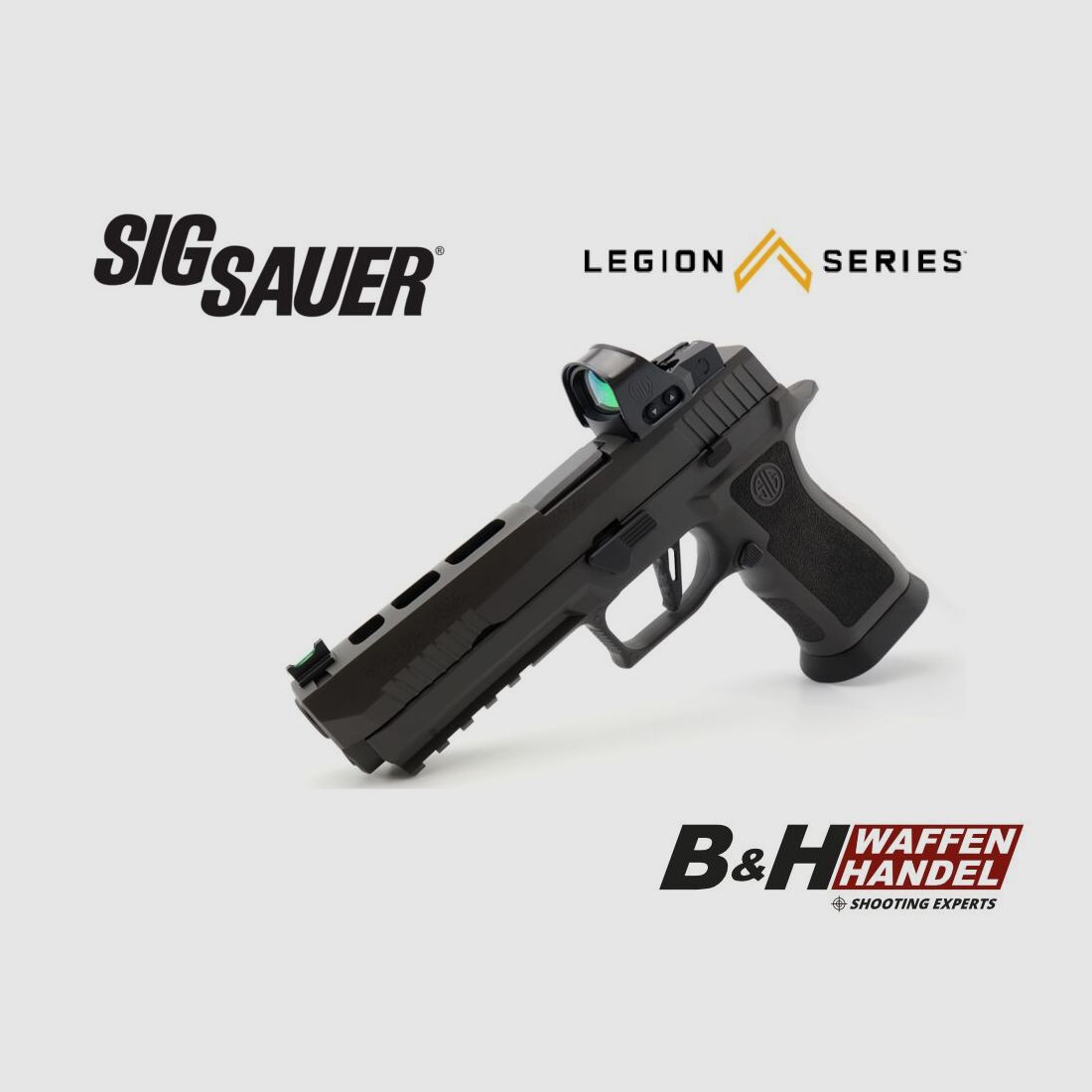 SIG Sauer P320 X5 Legion OR mit ROMEO1PRO Rotpunktvisier fertig montiert