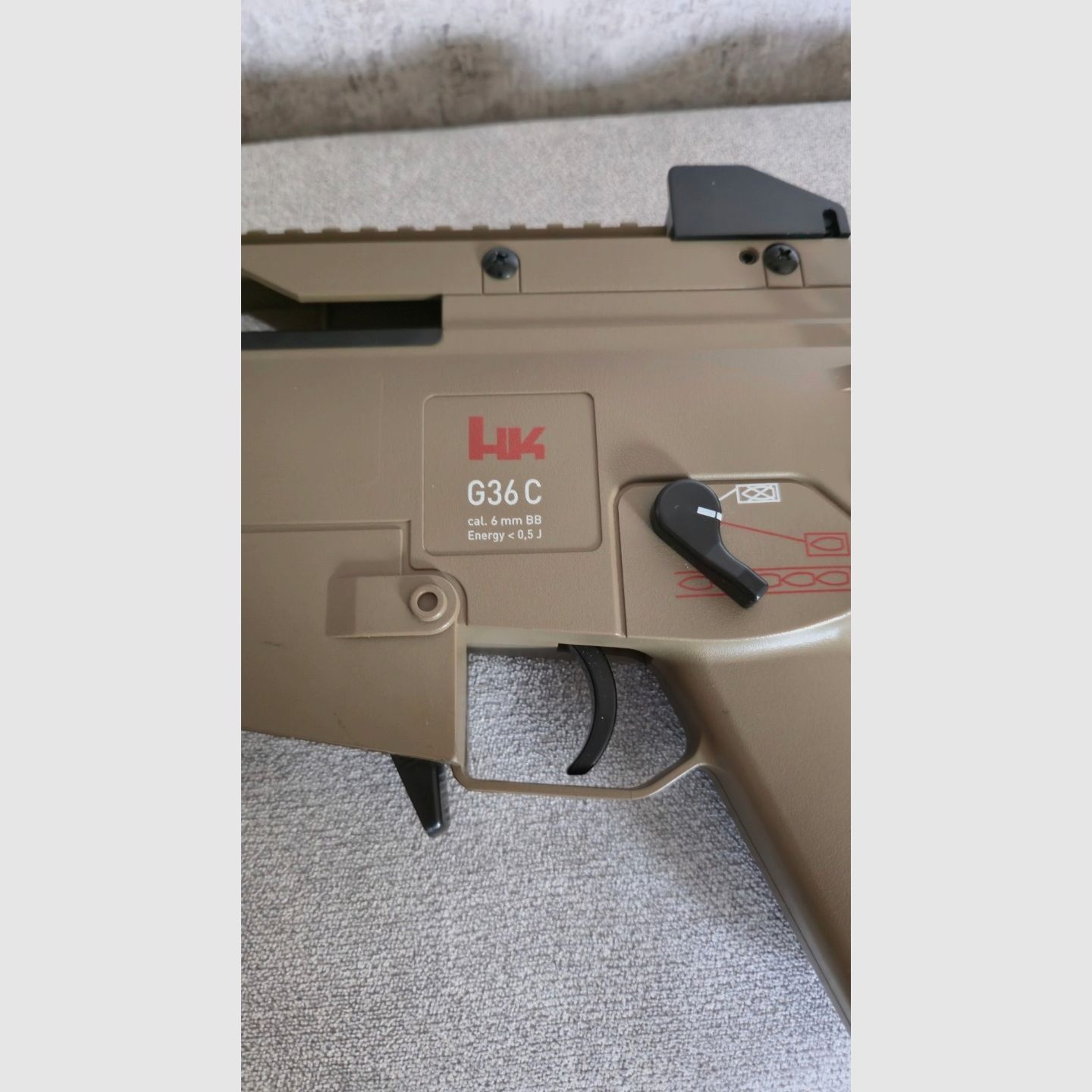 H&K G36C  IDZ AEG <0,5 Joule - Ohne Akku/Ladekabel