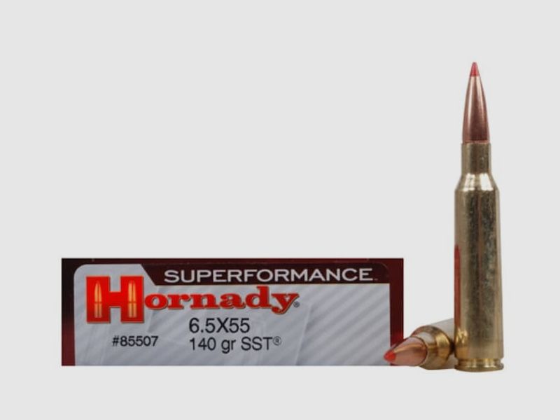 Hornady Superformance 6,5x55 140GR SST 20 Patronen