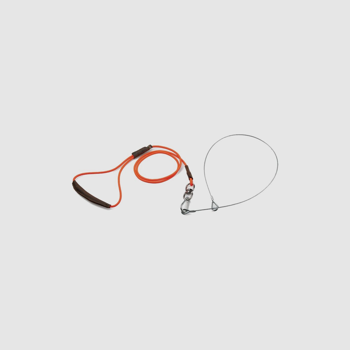 Riserva - Zugleine Wild aus orangefarbenem Polyester