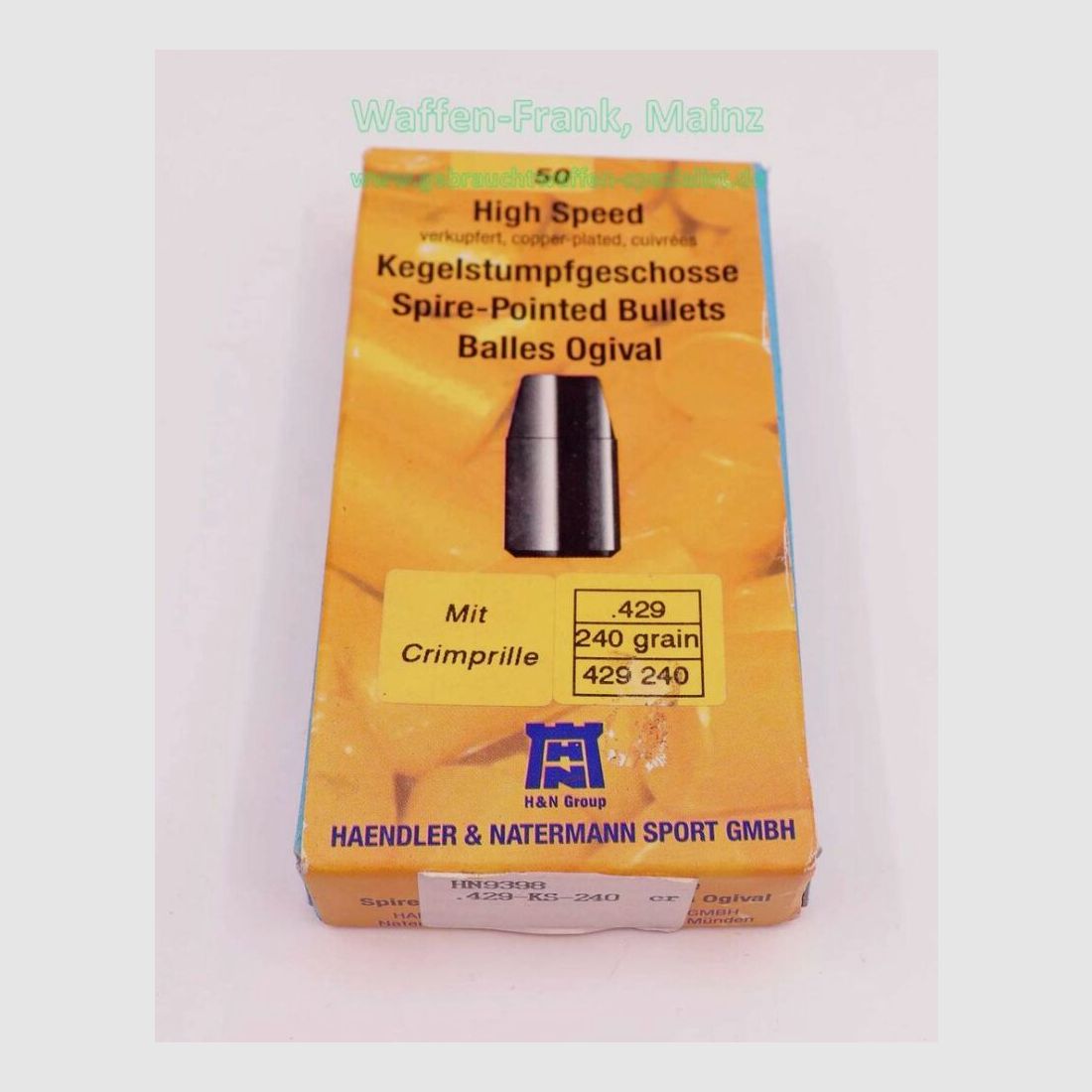 H&N Sport FFW-Geschosse .44 (.429)