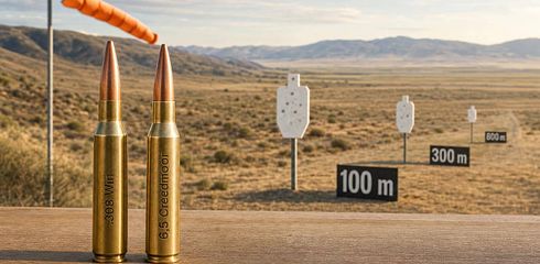 6,5 Creedmoor vs .308 Win: Ballistik Vergleich