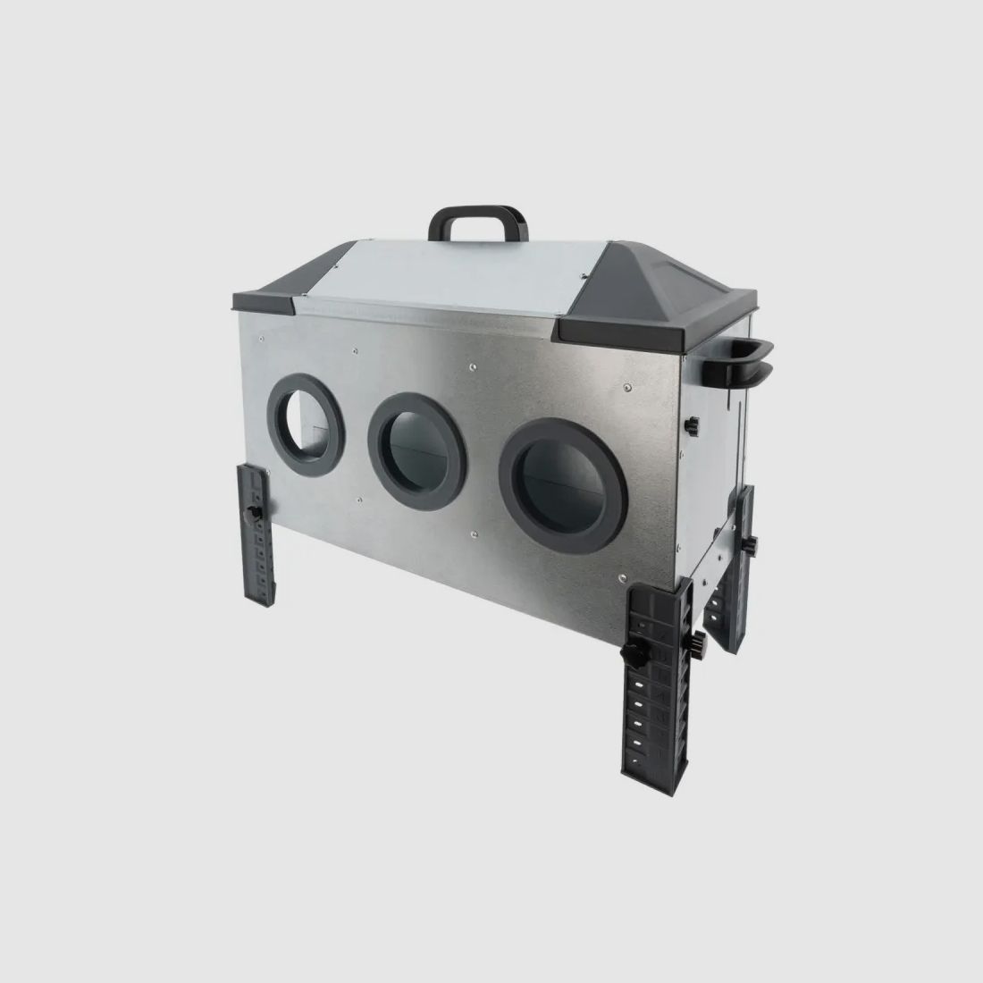 Mangeoire OLBA Robust® 18 kg à 6 ouvertures anti-gaspillage, image 5 sur 15