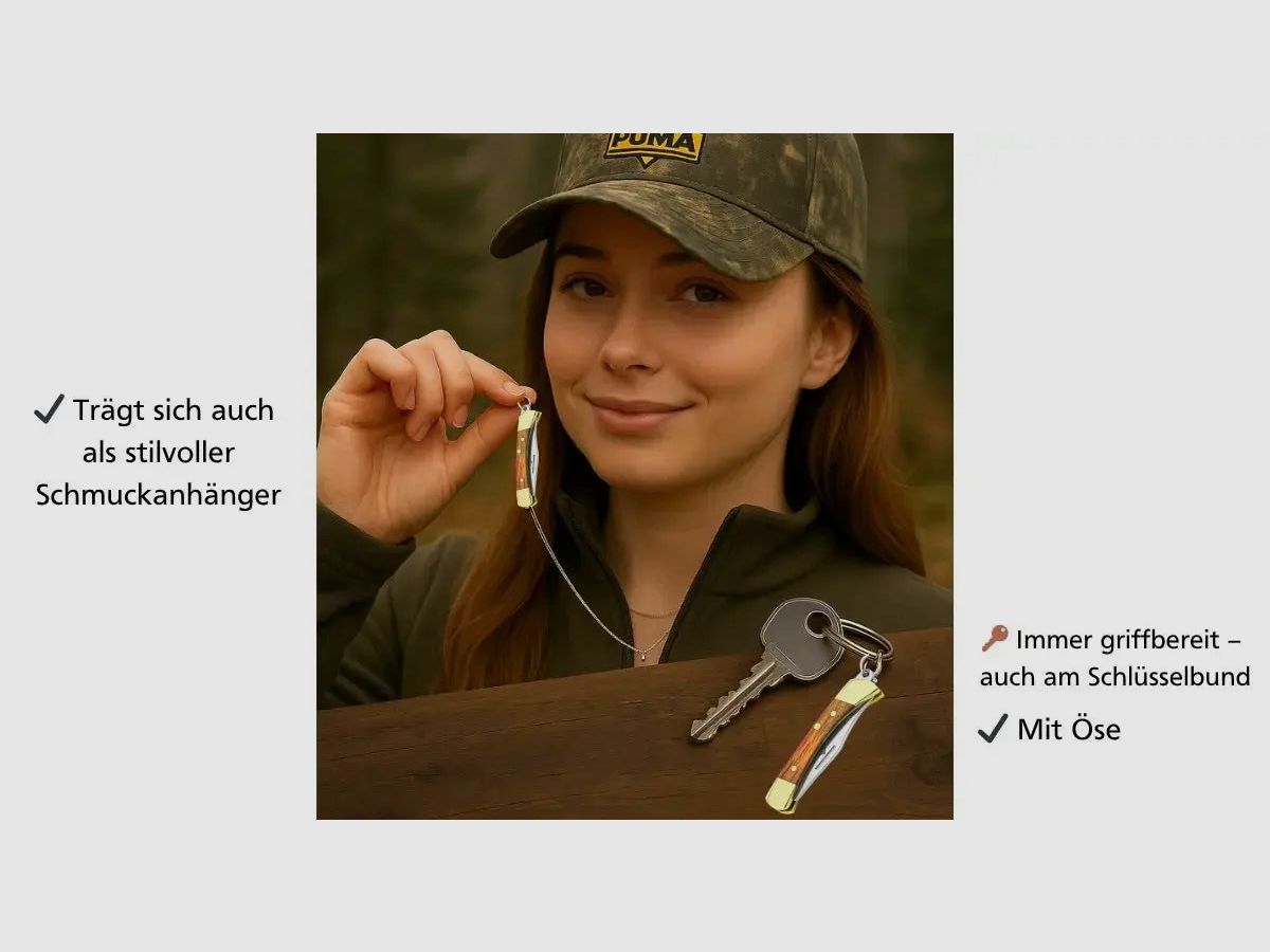 PUMA mini game warden (Miniatur Messer)