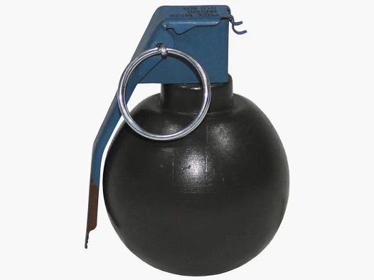 Grenade, "M 67", olive, wood, decoration