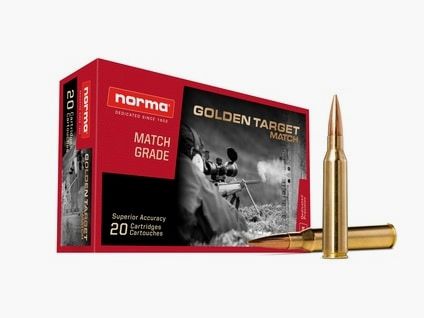 .338 Lapua Mag. Norma Golden Target Match 16.2g / 250grs.