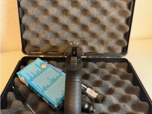 Schreckschuss-Gaspistole Walther PK 380 Stahlverschluss mit Set 