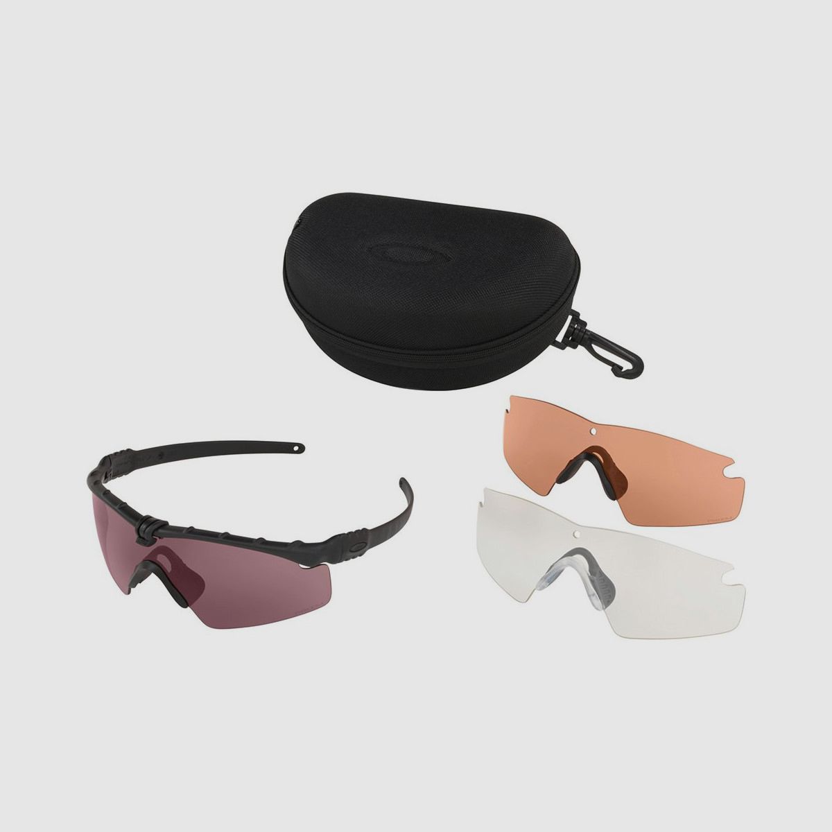 Oakley – SI Ballistic M Frame 3.0 ballistic glasses Agro Matte Black – 3LS – OO9146-14, image 1 of 7