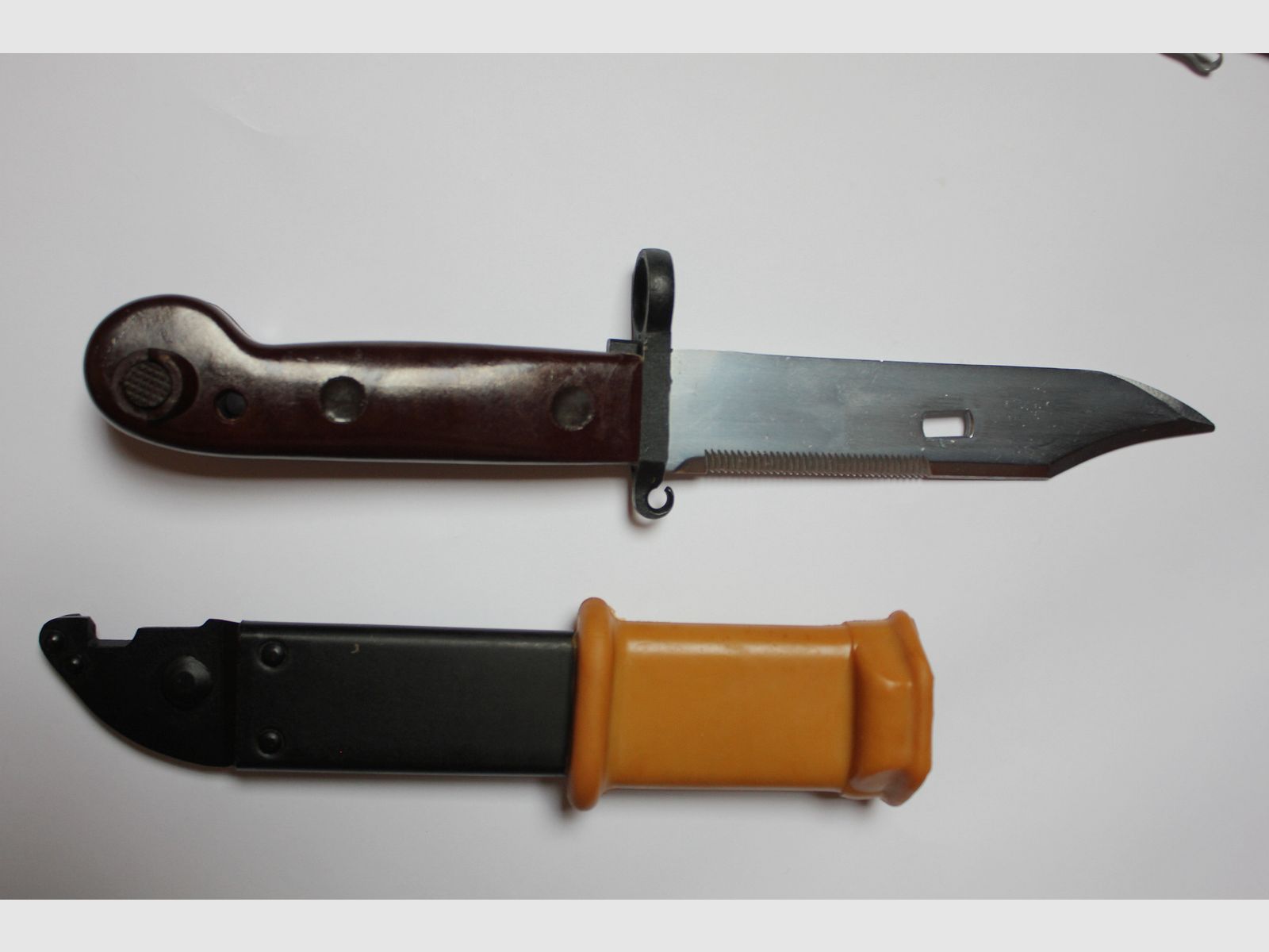 Ungarisches Seitengewehr bzw. 6h3 AK47 Bajonett  in exzellentem Zustand (hungarian 6x3 AK Bayonet) 