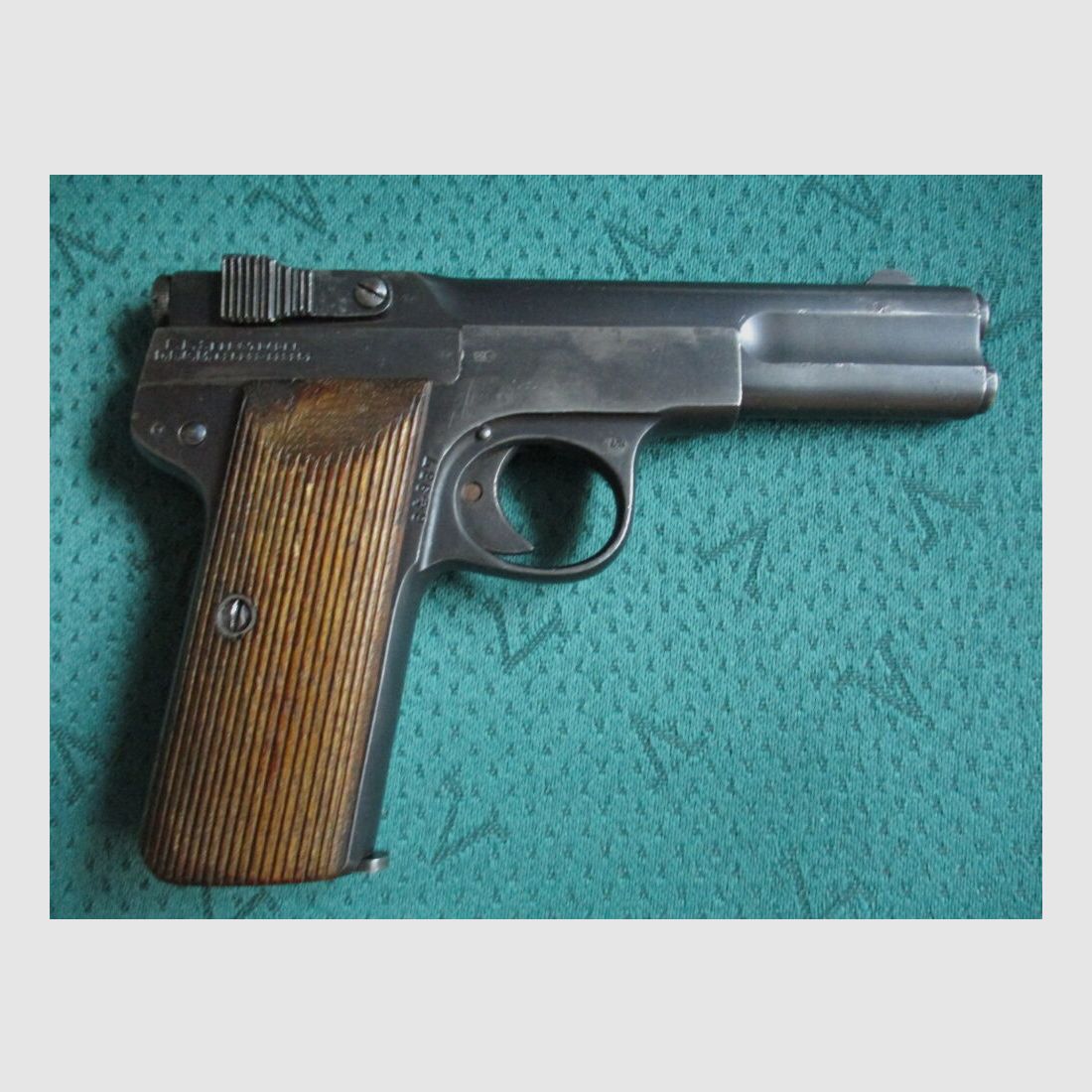 Pistole 7,65mm Langenhan Armeepistole aus Sammlung, Bild 2 von 2