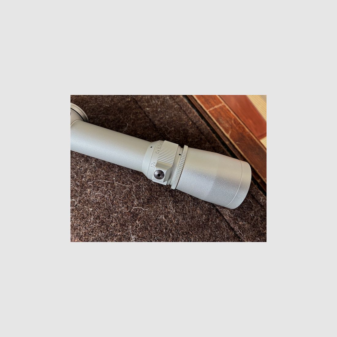 Zielfernrohr Leupold Vari-X III 6.5–20x40 Silber mit Fine-Duplex-Absehen in Bestzustand