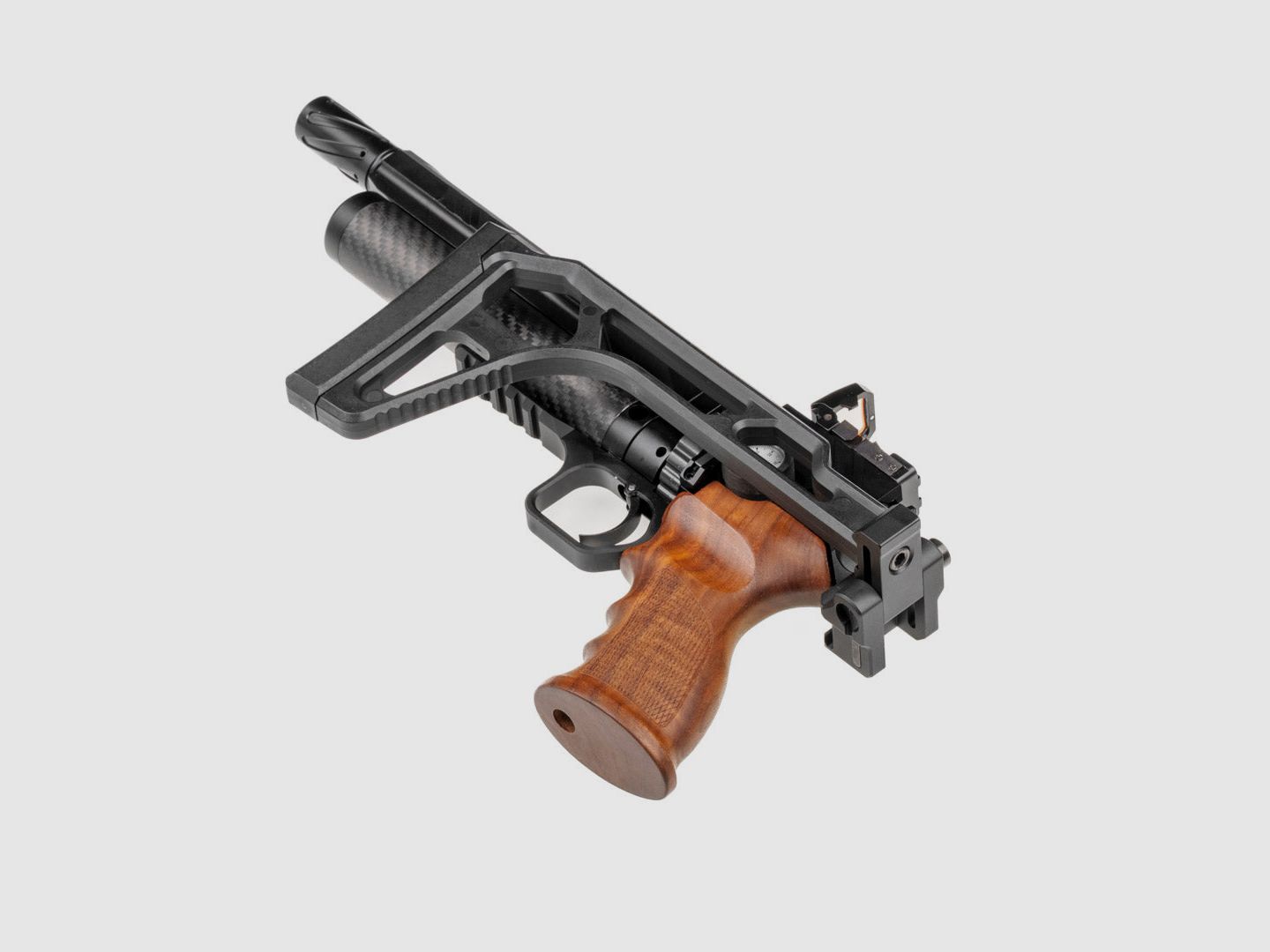 Ultralight folding stock Huben GK1 | Shoulder stock | foldable | for additional Picatinny rails