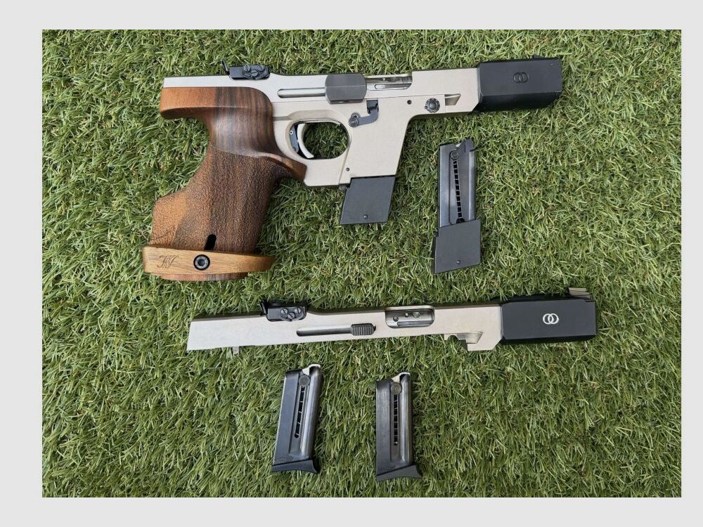 Walther GSP Nickel w tym WS Kal.22lr .32S&WLongWC, zdjęcie 2 z 5