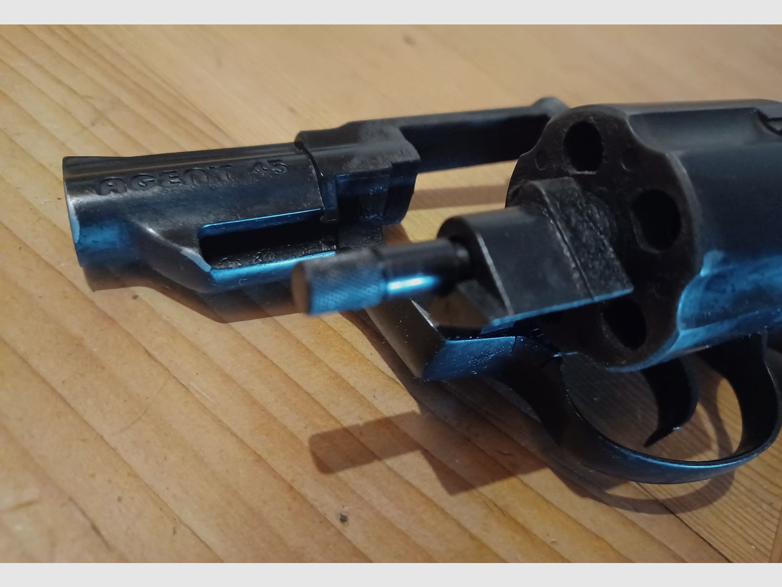 Reck revólver de fogueo Agente 45