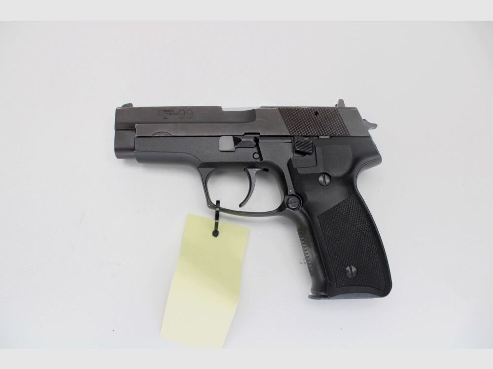 Pistole Zastava CZ99 mit Sickinger Holster und Anleitung 9mmLuger