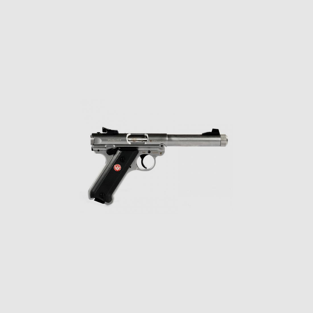 RUGER Mark IV Target 5,5", Stainless mit Gewinde