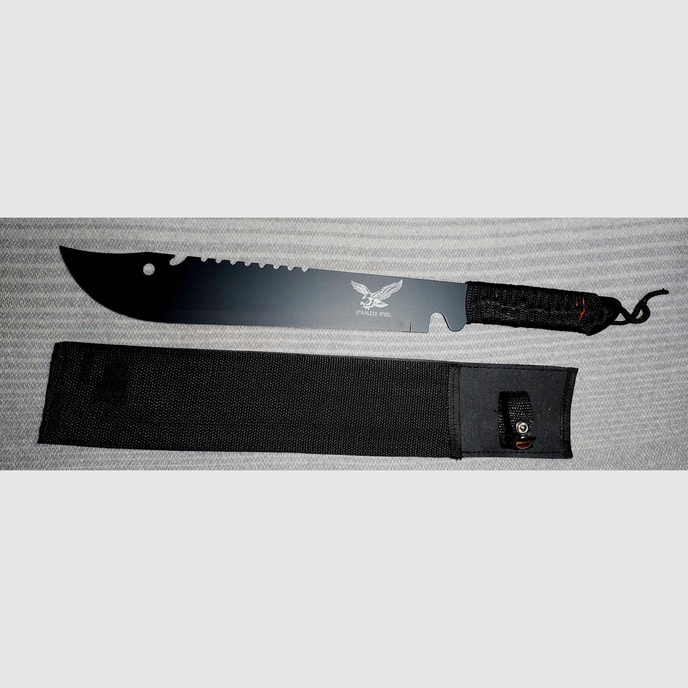 Machete contundente cuchillo de corte purista aproximadamente 48 cm (hoja 35,5 cm) ¡NUEVO!