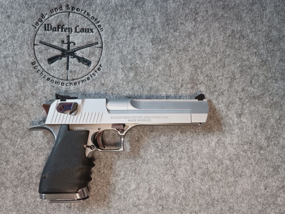 IMI Israel Military Industries	 Desert Eagle Satin Nickel + buntgehärtet + Zubehör