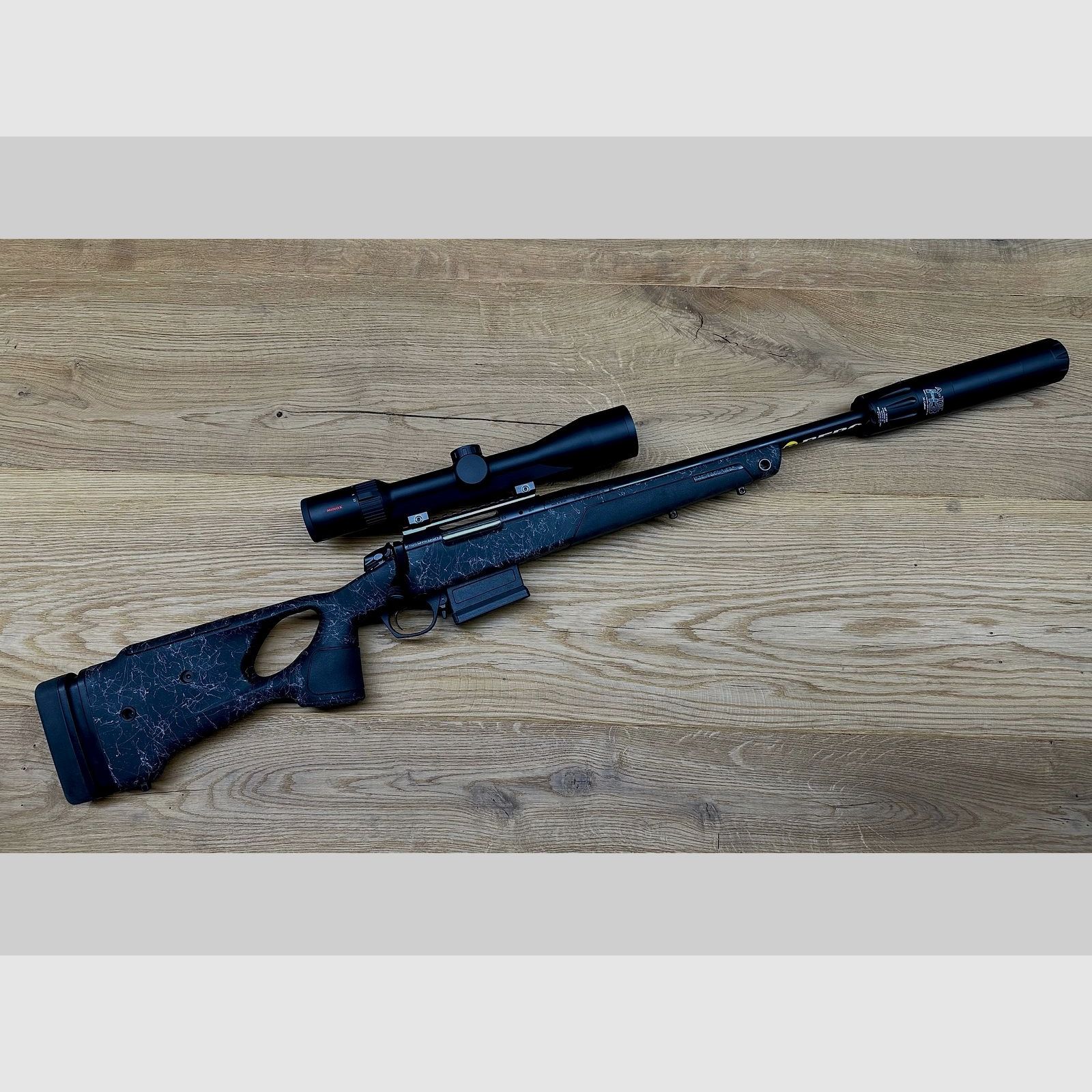 Bergara B14 Thumbhole / .308 Win / 46cm LL / Minox RS-4 2.5-10x50 / A-Tec H3 / Precise Hunting Adapter