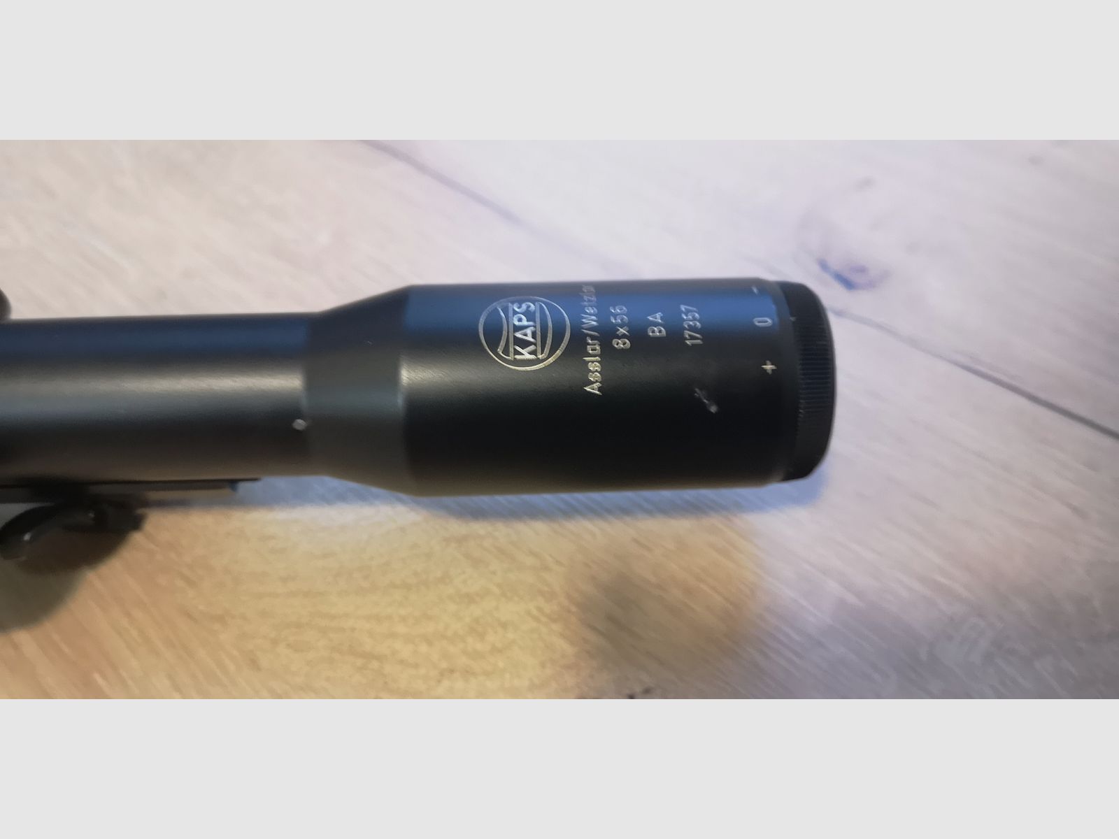 Zielfernrohr KAPS 8x56 uit Asslar/Wetzlar inclusief originele Blaser Sattelmontage