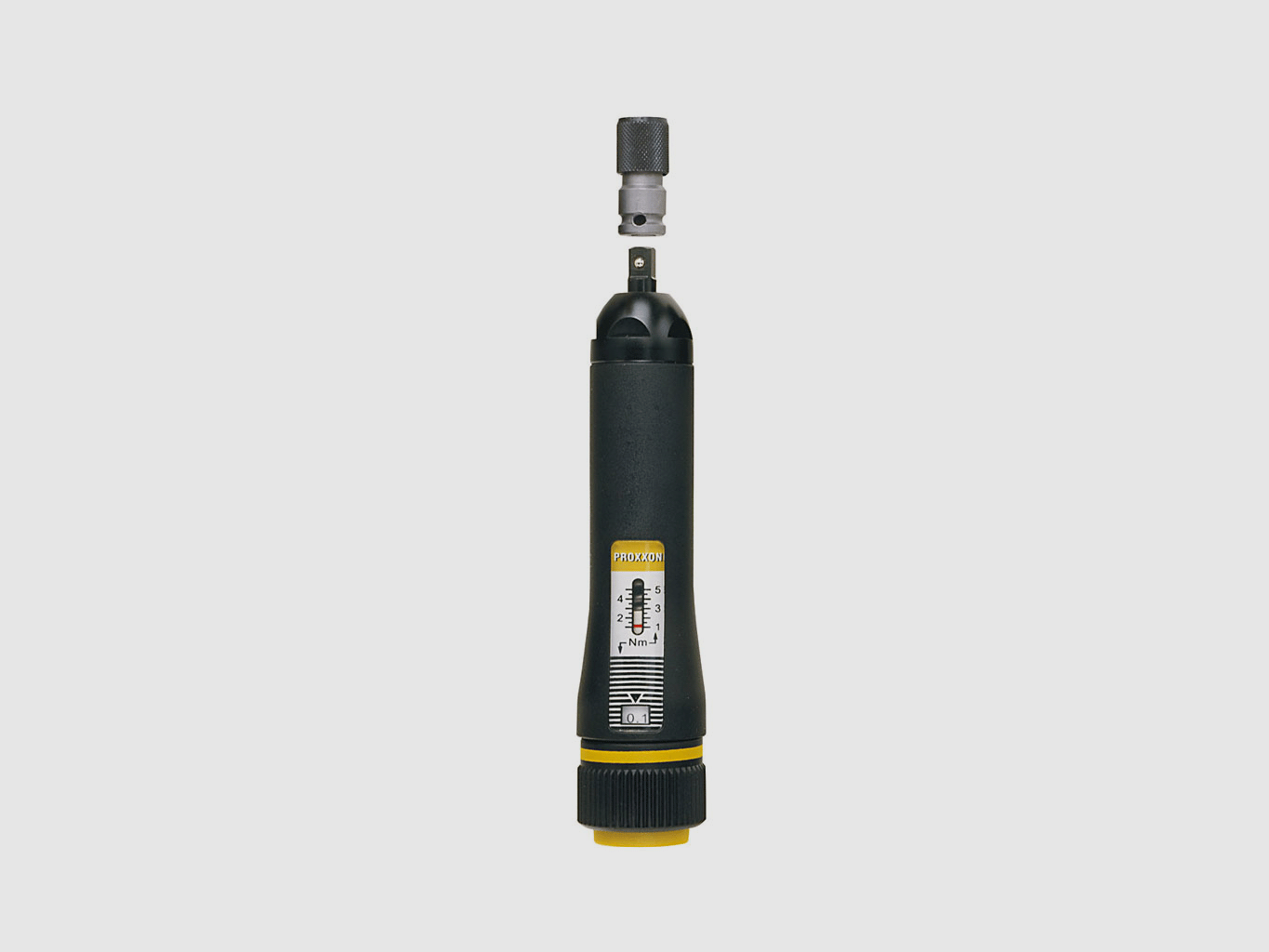 Proxxon MicroClick MC 5 Drehmoment-Schraubendreher 1/4" für 1 - 5 Nm