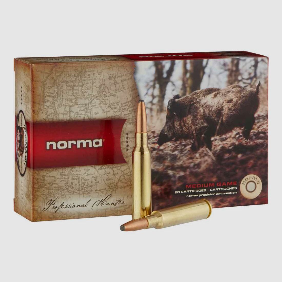 6.5x55 Oryx 10.1g/156grs. Norma