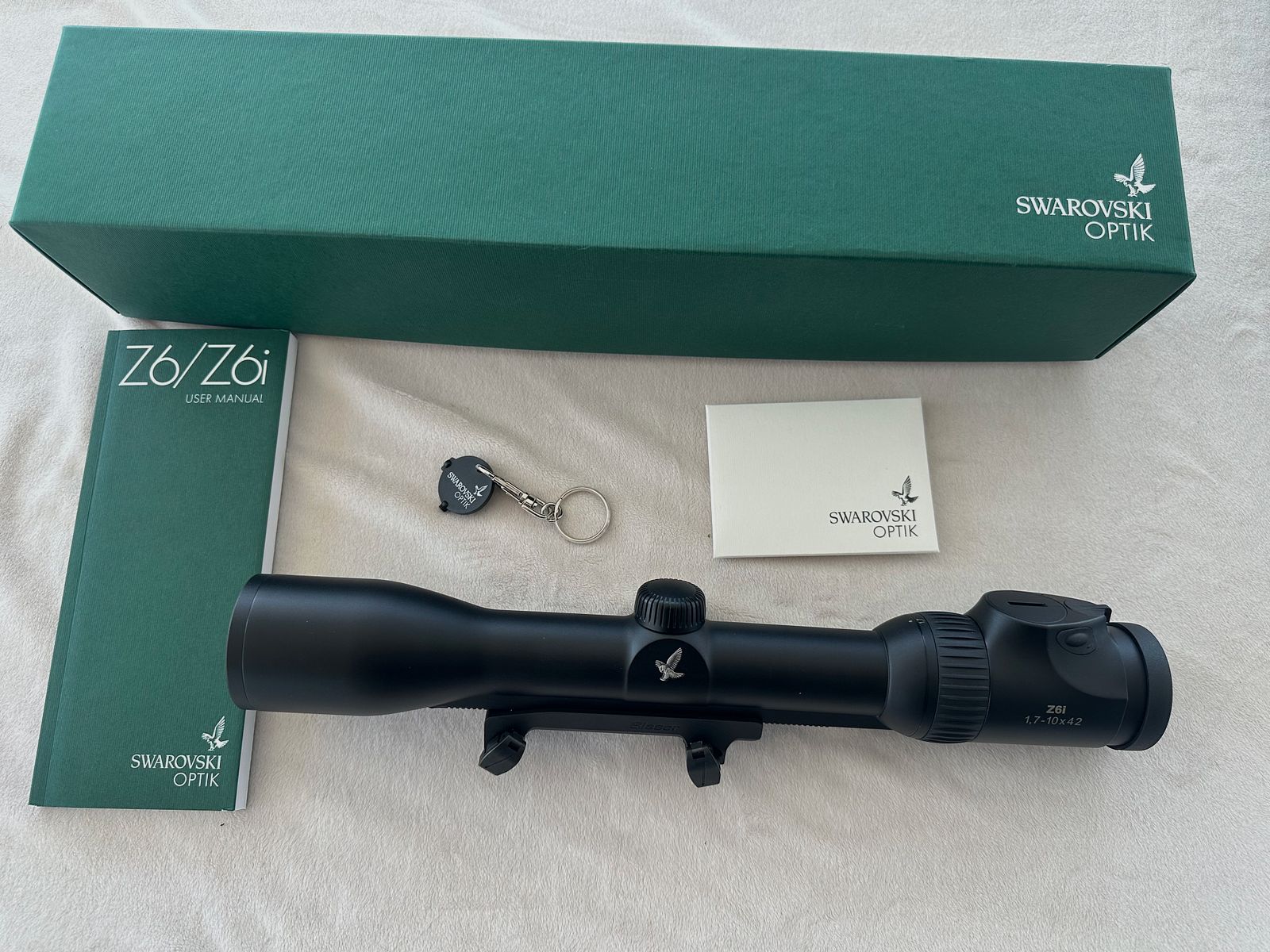 Swarovski Z6i 1,7-10x42 - Gen2 - Besser als Gen3 ! - 1 Jahr alt - NEUWERTIG ! ohne Blaser Sattel-Montage