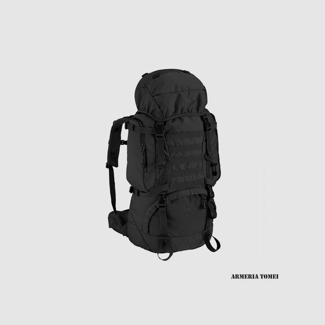 NERG OPEN LAND – RUCKSACK – ALPINE RUCKSACK 65 LT SCHWARZ