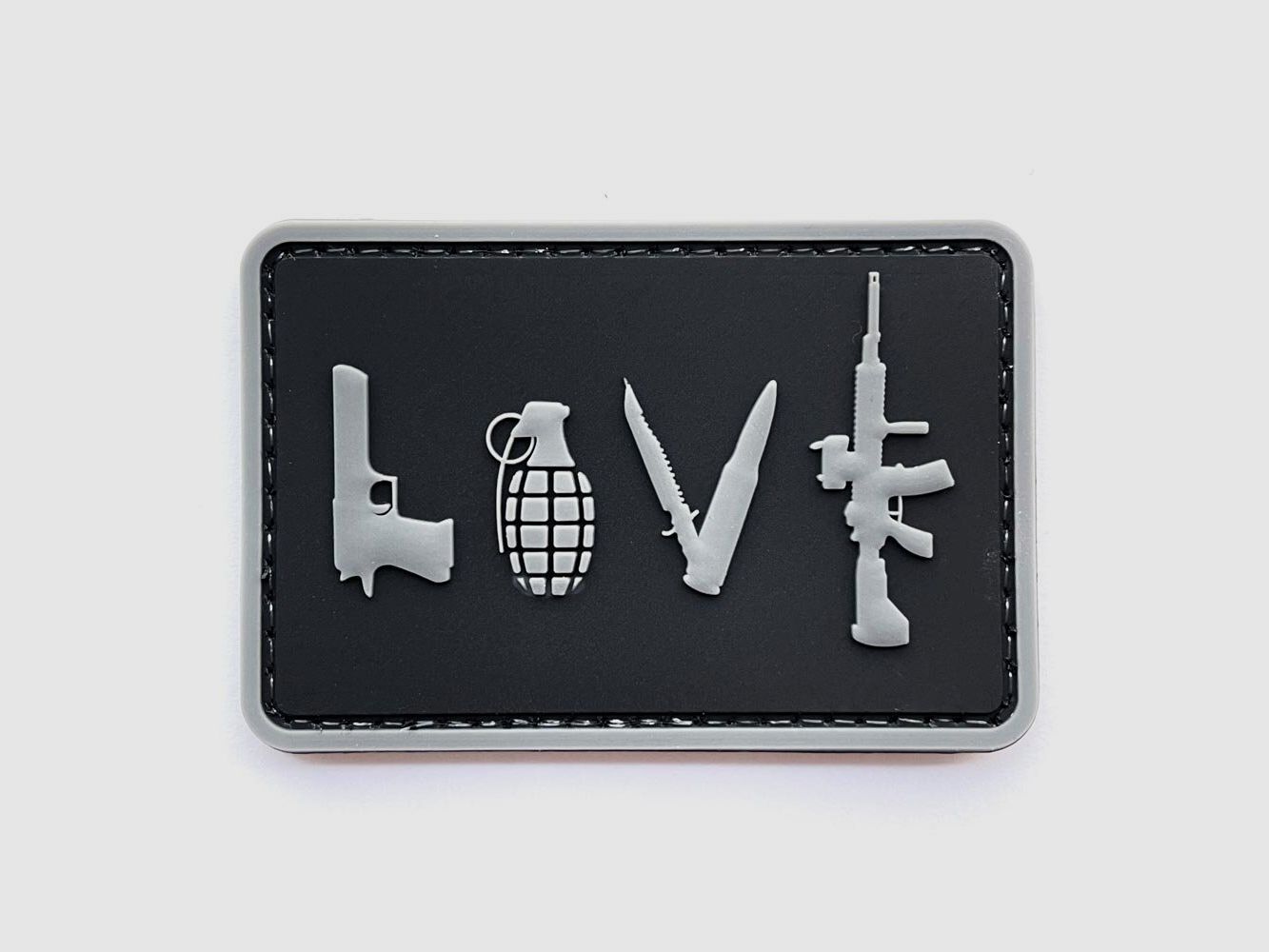 Parche de amor Spec Negro