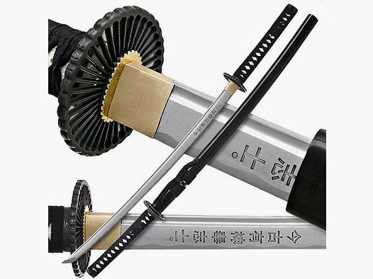 Katana Praktisch Laatste Samurai met Horimono Gravure