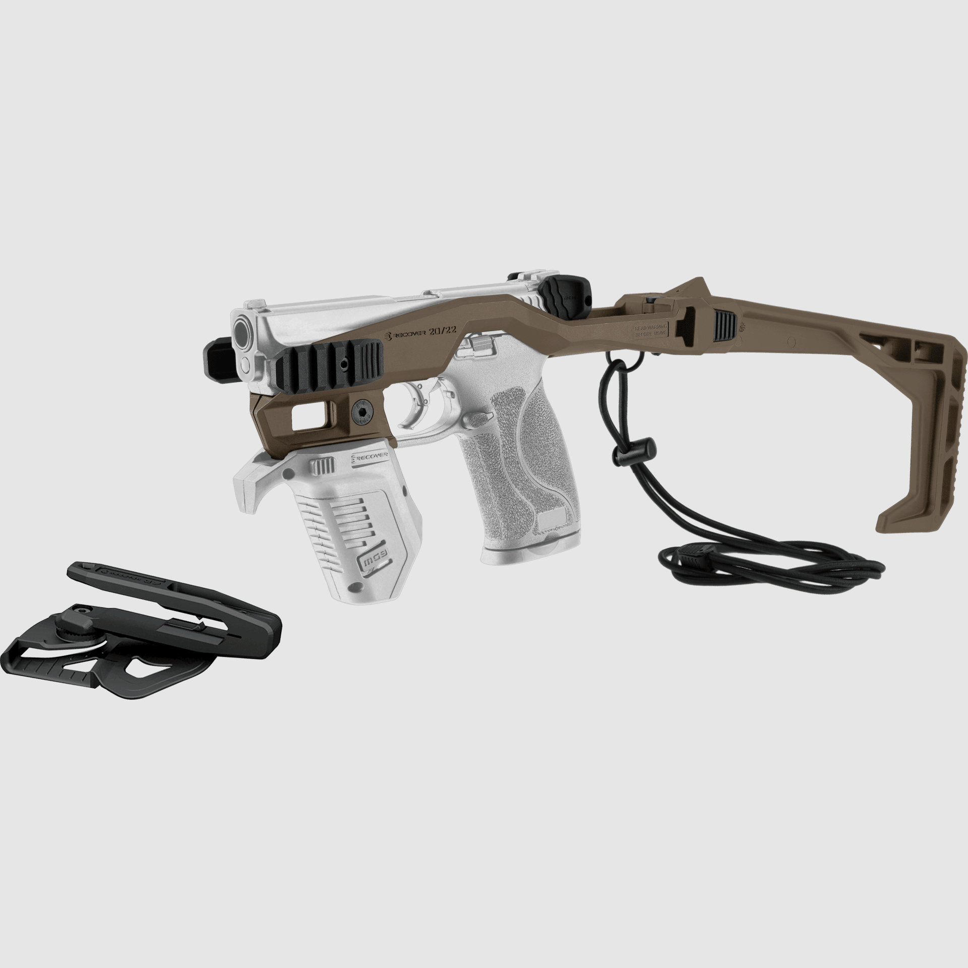 Recover 20/22 Stabilizer Basiskit Level 2 für Smith & Wesson, inkl. Holster