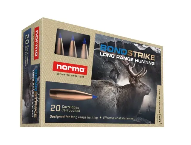 Patronen 308 Win. Norma - Bondstrike - 180 grains, afbeelding 2 van 2