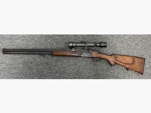 Greifelt BBF 5.6x52R & 16/70 with 4x scope