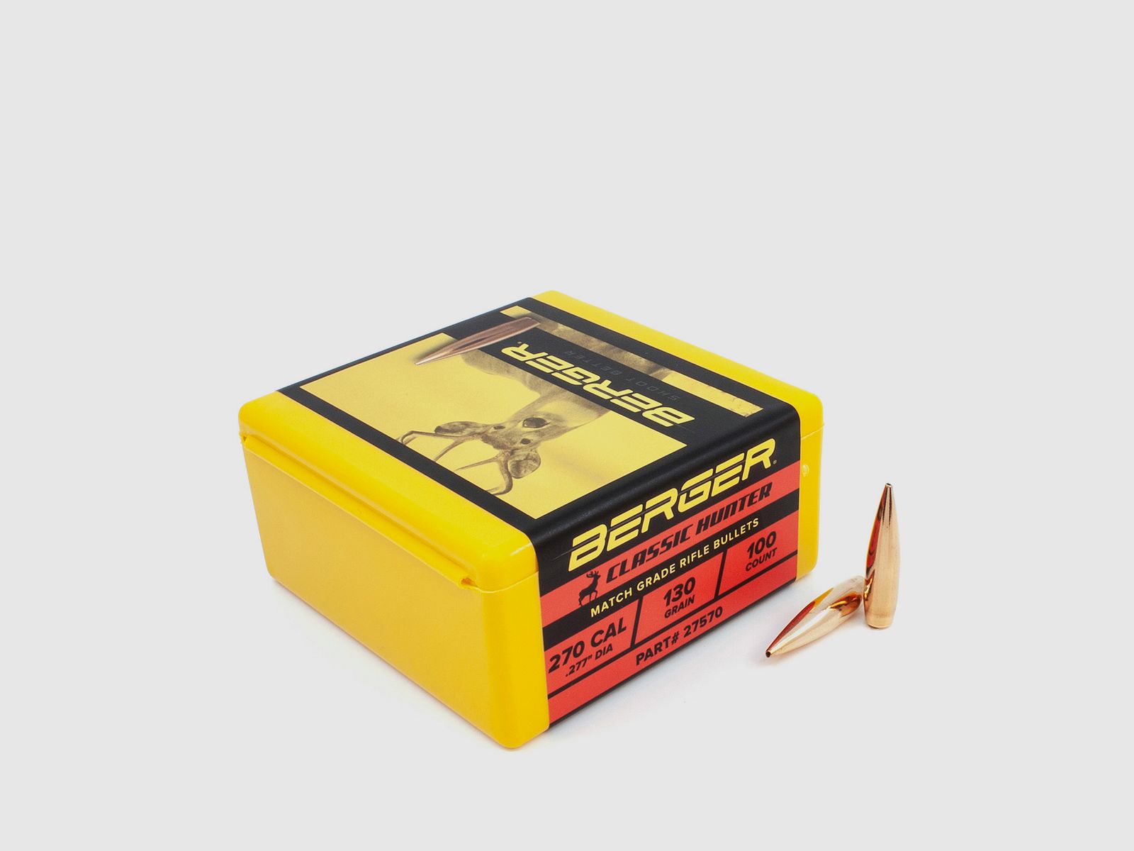 Berger Geschoss .270 Classic Hunter 130GR 100 Stück, Bild 8 von 11