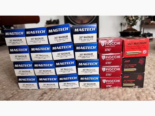 1150 Stück .357 mag Hülsen 1x geschossen noch nie wiedergeladen