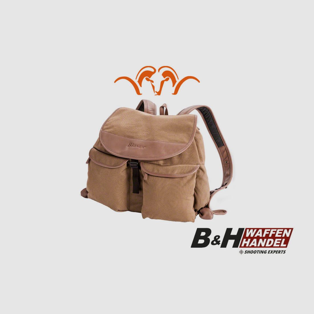 Blaser Jagd Rucksack Canvas (Jagdleinen) 35L