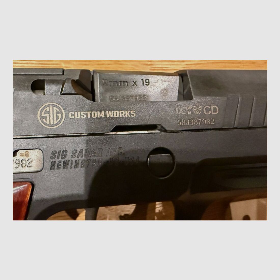 SIG SAUER P320 AGX Classic - Volledig Metaal