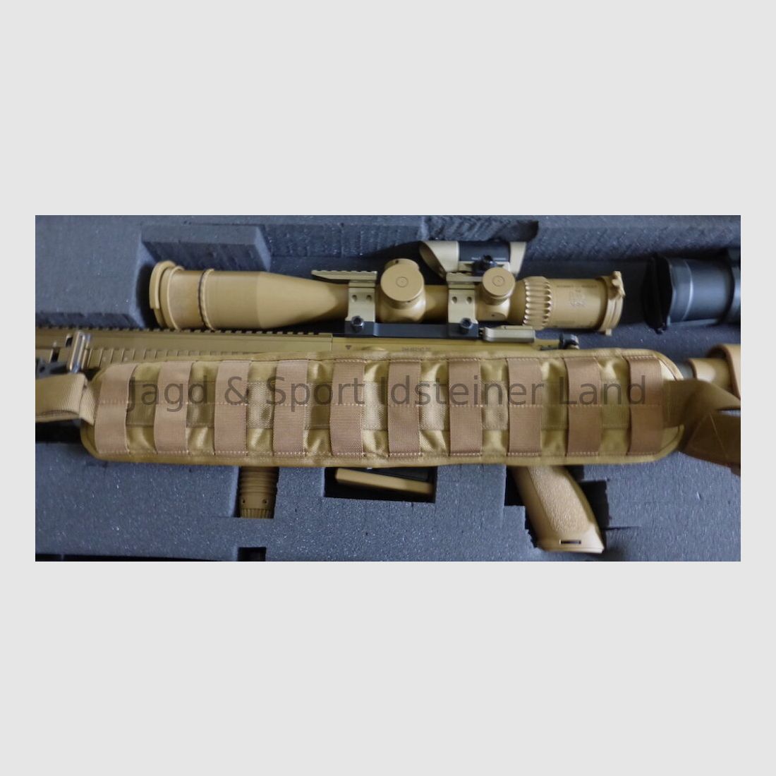 Heckler & Koch G28 Z -pacchetto completo- incluso silenziatore B&T e Hensoldt NSV 600 XR5