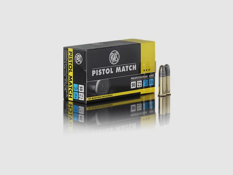 RWS Pistol Match .22LR RN (50)