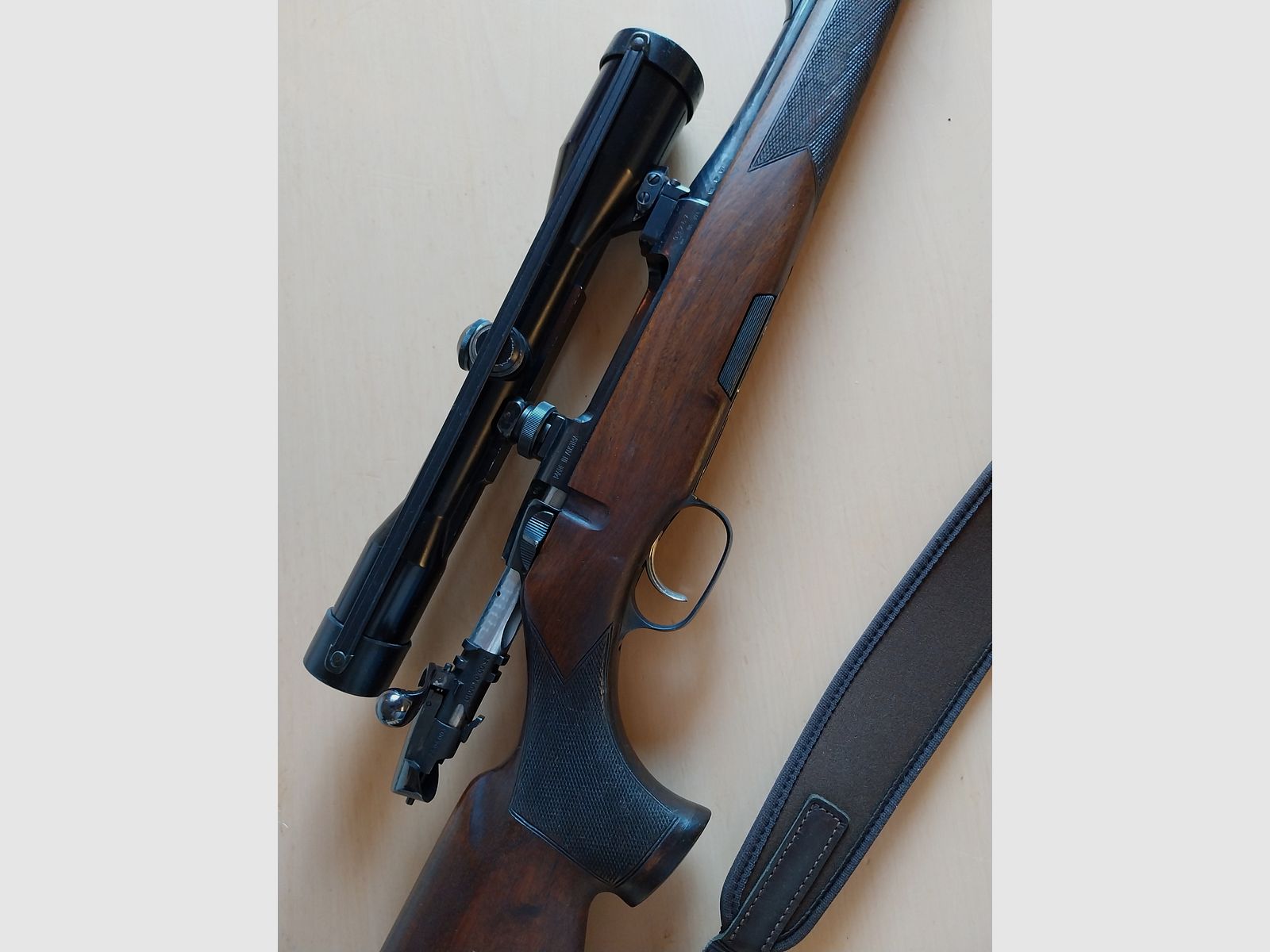 Sauer BBF Mod 54- Kal. 7x65R-16/70-Suhler Einhakmontage-Zeiss ZF 6×42 Abs 4 gebraucht- Sehr guter Zustand. Beste Schußleistung.