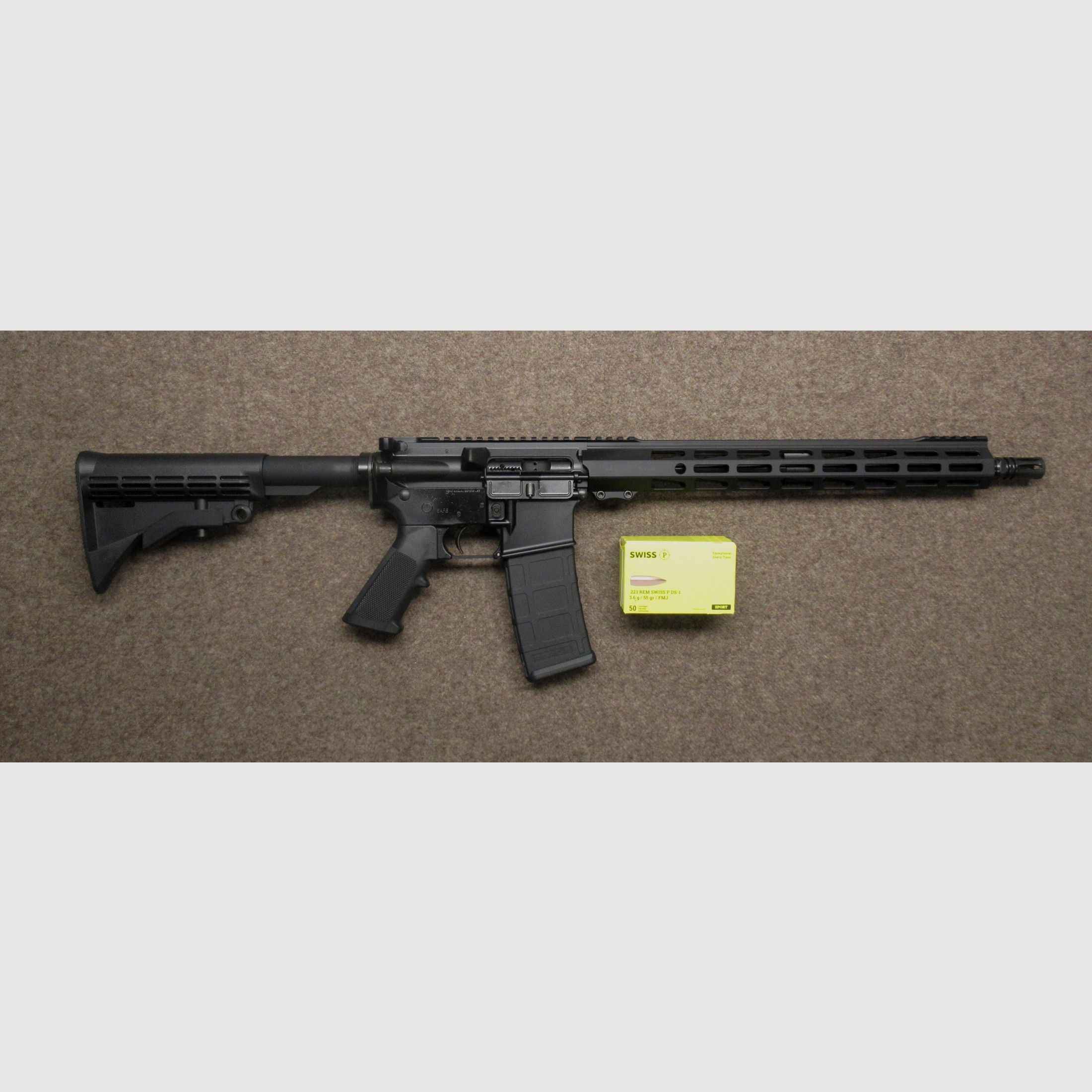 PACCHETTO halbautomatisch RUGER mod. Harrier Kal. 5.56 Nato + 1000 Schuss .223rem, Bild 1 von 2